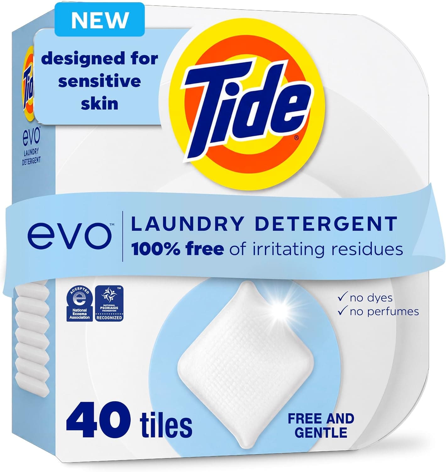 Tide evo Free & Gentle, 40 count