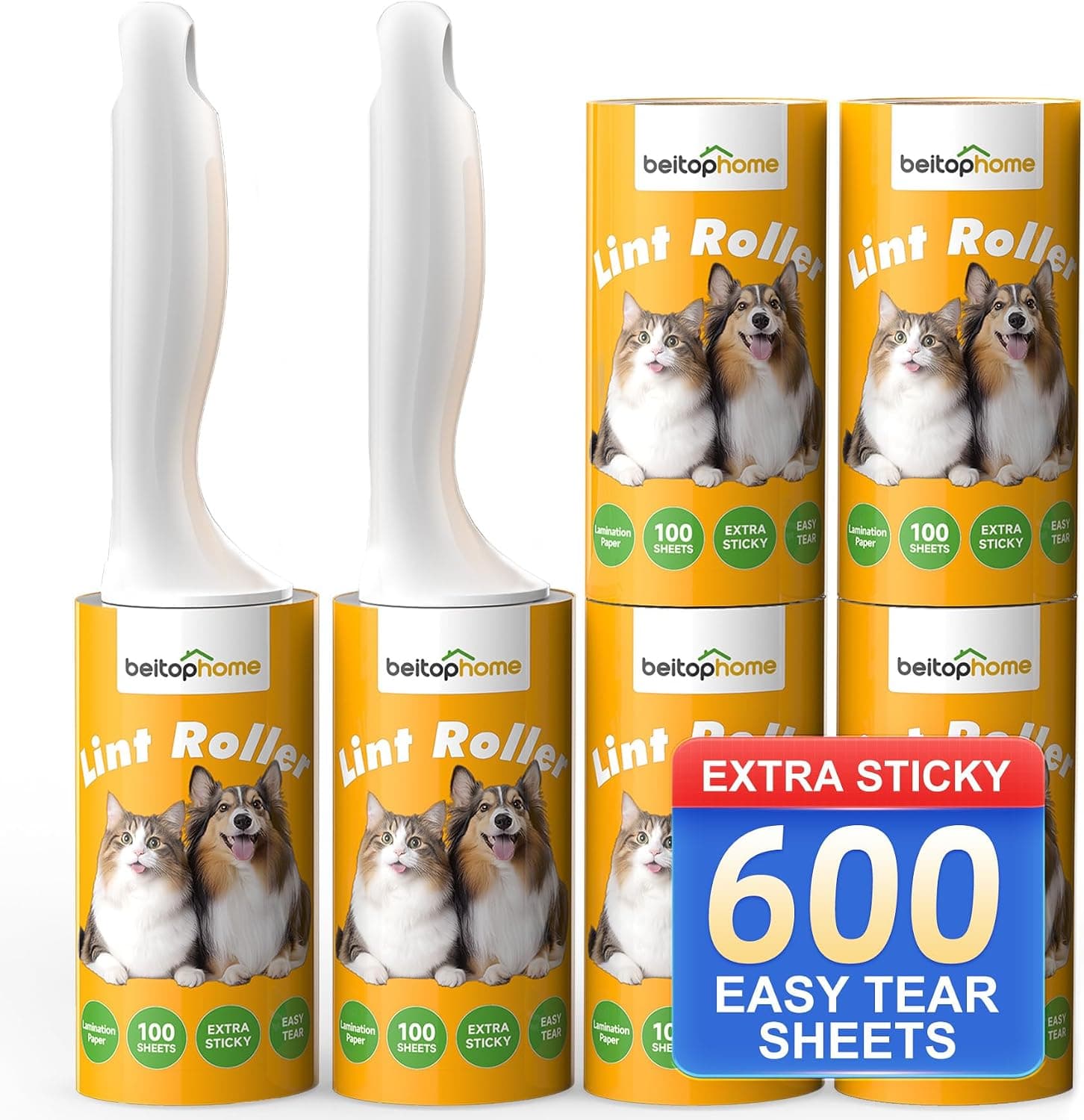 Lint Roller, 600 sheets