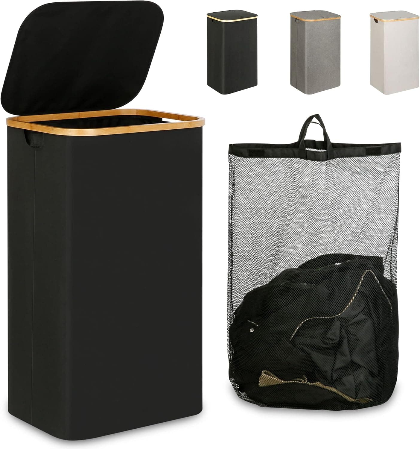 IEGrow Hamper with Lid, 110 L