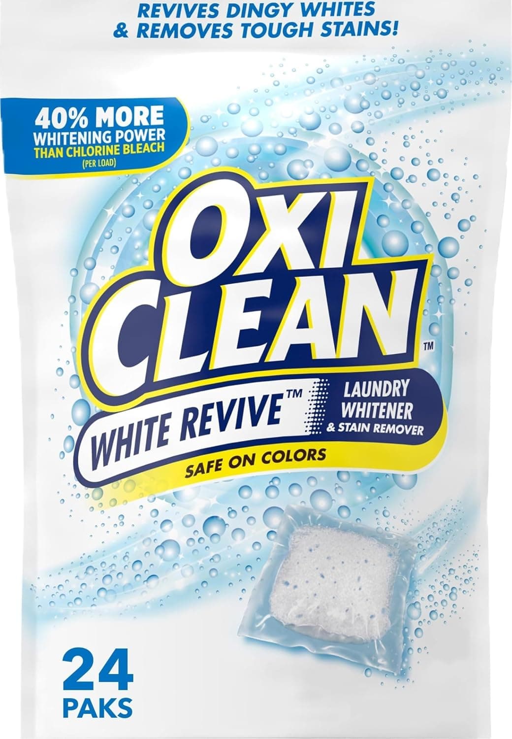 OxiClean White Revive Power Paks, 24 count